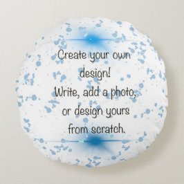 自分だけのデザイン＆写真 ユニーク デコ ギフト ラウンドクッション