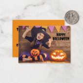 自分だけのハロウィーン教室 ノートカード (正面/裏面インサイチュ)