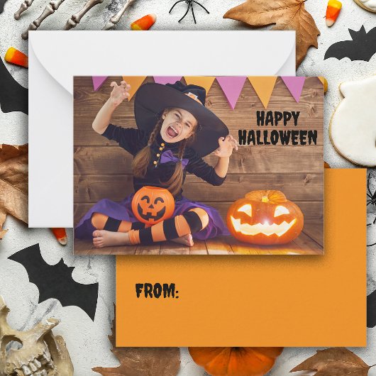 自分だけのハロウィーン教室 ノートカード