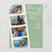 自分だけのバンライフ写真ポストカードを作成 ポストカード (正面)