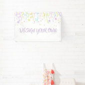 自分だけのパーティーの飾りを作ろう 横断幕 (インサイチュ)