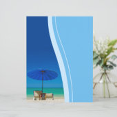 自分だけのビーチテーマブルーを作成 (スタンド正面)