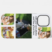 自分だけのフォトコラージュとテキストを作ろう  iPhoneケース (裏面横)