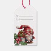 自分だけのプレイドのクリスマスノームを作ろう ギフトタグ (正面)