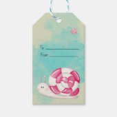 自分だけのペッパーミントキャンディーで作るカエルみたいなクリスマス ギフトタグ (正面)