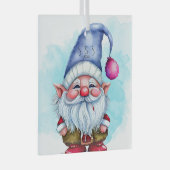 自分だけのペリウィンクルのクリスマス・ノームを作ろう ガラスオーナメント (正面右)