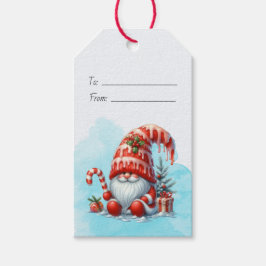 自分だけのホリデー ペッパーミント クリスマス ノームを作ろう ギフトタグ