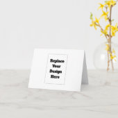 自分だけのホワイトを作成 カード (黄色い花)