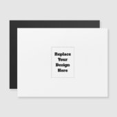 自分だけのホワイトを作成 マグネット招待状 (正面/裏面)