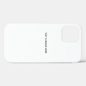 自分だけのホワイトを作成 Case-Mate iPhoneケース (裏面 (横))