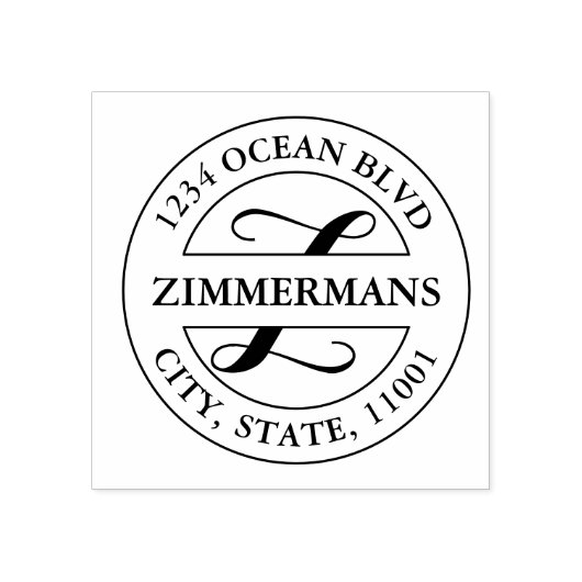 自分だけのモダンカリグラフィーロゴを作成 ラバースタンプ (インプリント)