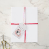 自分だけのレトロなクリスマスベル オレンジを作ろう ギフトタグ (より糸付き)