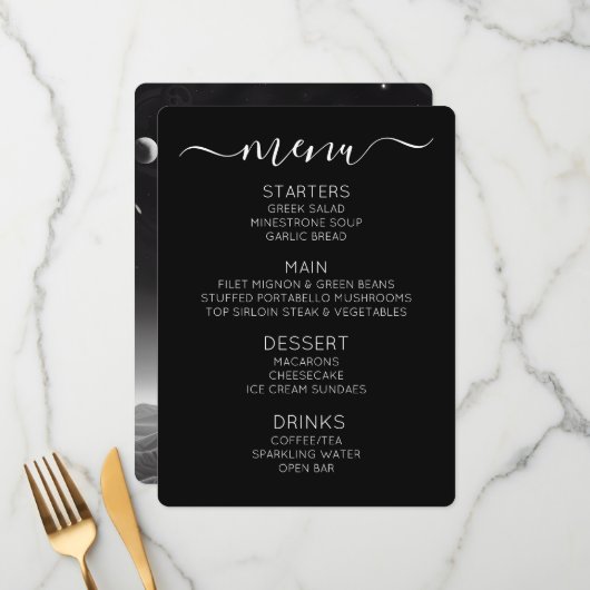 自分だけのレトロな宇宙シーンを作成 メニュー (正面/裏面インサイチュ)