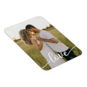 自分だけのロマンチックなラブフォトを追加 マグネット (右側)