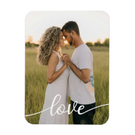 自分だけのロマンチックなラブフォトを追加 マグネット