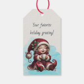 自分だけのヴィンテージクリスマスノームココアを作ろう ギフトタグ (裏面)