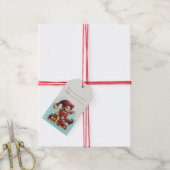 自分だけのヴィンテージクリスマス・ノームのプレゼントを作ろう ギフトタグ (より糸付き)