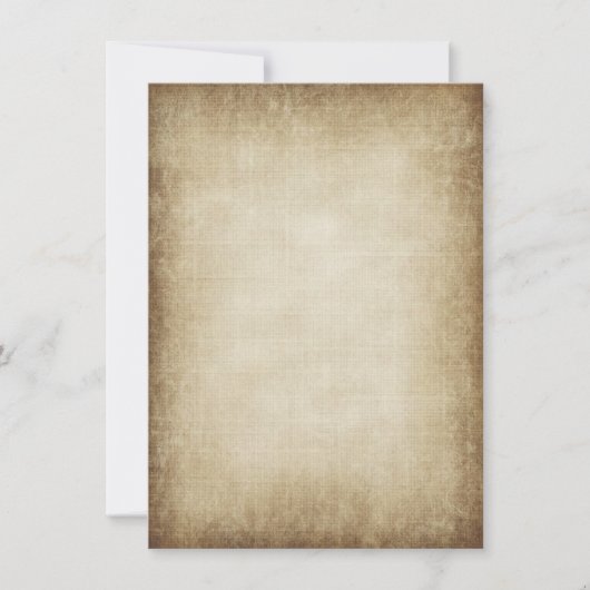 自分だけのヴィンテージ紙の招待状をデザイン 招待状 (正面)