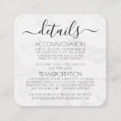 自分だけのヴィンテージ蝶柄を作成 エンクロージャーカード (正面)