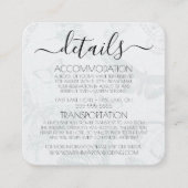 自分だけのヴィンテージ蝶柄を作成 エンクロージャーカード (正面)