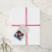 自分だけのヴィンテージ スイート クリスマス ノームを作ろう ギフトタグ (より糸付き)