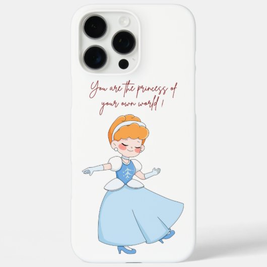 自分だけの世界のプリンセス スマホケース Case-Mate iPhoneケース (裏面)
