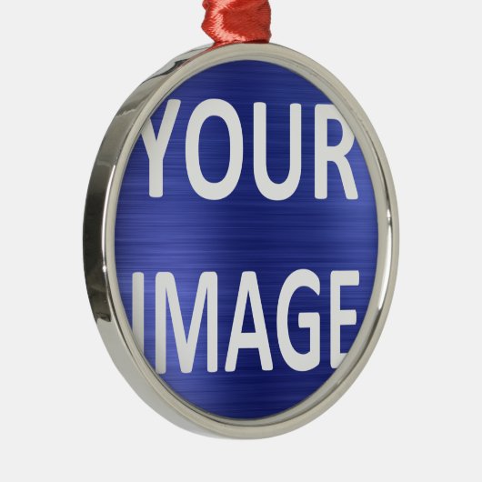 自分だけの丸型写真セラミックオーナメントを作ろう メタルオーナメント (右)