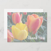 自分だけの優しい色の写真でサンクスカードを作ろう ポストカード (正面/裏面)