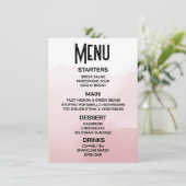 自分だけの優しい赤のオンブル水彩画を作成 メニュー (スタンド正面)