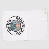 自分だけの写真を作ろう ゴルフタオル (横)