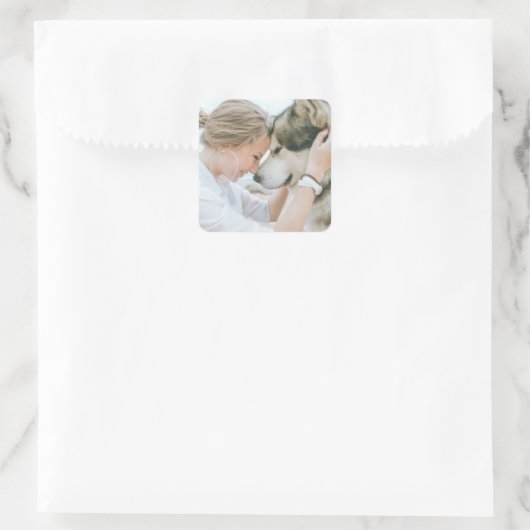 自分だけの写真を作成 スクエアシール (バッグ)