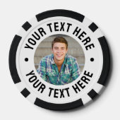 自分だけの写真を作成 ポーカーチップ (裏面)