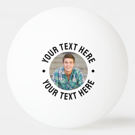 自分だけの写真を作成 卓球ボール (正面)