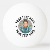 自分だけの写真を作成 卓球ボール (裏面)