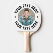 自分だけの写真を作成 卓球ラケット (正面)