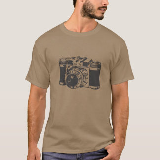 自分だけの写真家カメラTシャツ Tシャツ