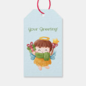 自分だけの可愛いクリスマスの天使を作ろう ギフトタグ (裏面)