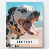 自分だけの名前の写真をデザインする フォトプラーク (正面)