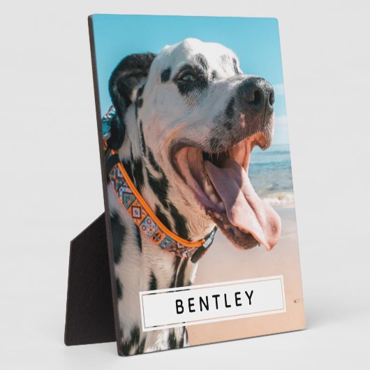 自分だけの名前の写真をデザインする フォトプラーク (側面)