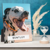 自分だけの名前の写真をデザインする フォトプラーク (側面)