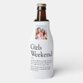 自分だけの女子だけの週末の定義の写真 ボトルクーラー (ボトル正面)