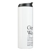 自分だけの女子だけの週末の定義 タンブラー (回転左)