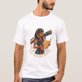 自分だけの宇宙を軌道に乗せろTシャツ Tシャツ (正面)