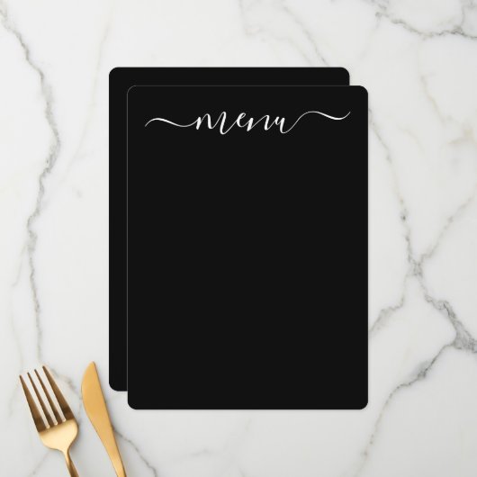 自分だけの完全カスタマイズブラックを作成 メニュー (正面/裏面インサイチュ)