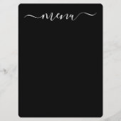 自分だけの完全カスタマイズブラックを作成 メニュー (正面)