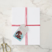 自分だけの幸せな物語を作ろう ヴィンテージクリスマスノーム ギフトタグ (より糸付き)