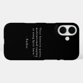 自分だけの引用句を作成 Case-Mate iPhoneケース (裏面 (横))