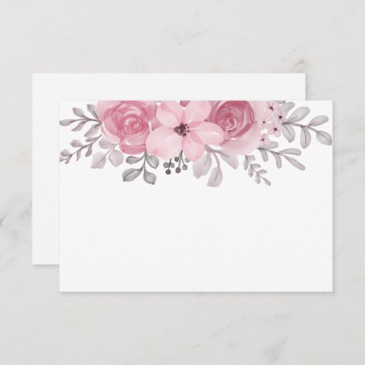 自分だけの感謝のカードを作ろう サンキューカード (正面/裏面)