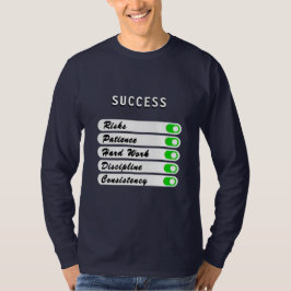 自分だけの成功条件Tシャツ Tシャツ