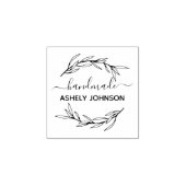 自分だけの手作り名前 ラバースタンプ (インプリント)